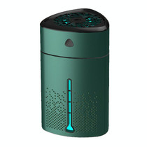 Silent USB Plug-In Silver Ion Purifying Humidifier Household Night Light Atomizer, Color: Green