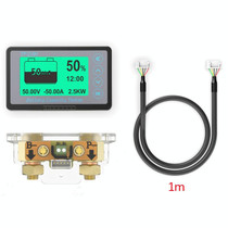 TF03K 8-120V Coulomb Counter Meter RV Battery Capacity Indicator Lead Acid Battery Detector, Speci: 350A (0-500A)