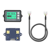 TK15 8-120V  Coulomb Meter Vehicle Battery Capacity Tester For E-Bike/Balance Car, Spec: 50A(0-75A)