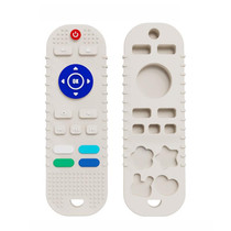 Infant Baby Silicone Remote Control  Shape Toy Teether Cute Chew Toy, Color: Beige