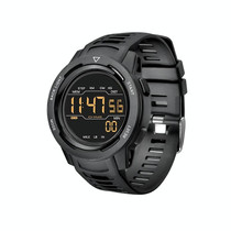 Calorie Pedometer Alarm Clock Waterproof Multifunctional Mountain Sports Shockproof Smartwatch(Black)