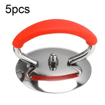 5pcs Universal Silicon Pot Lid Handle Kitchenware Accessories, Style: Red Silicon Ring