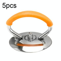 5pcs Universal Silicon Pot Lid Handle Kitchenware Accessories, Style: Orange Silicon Ring