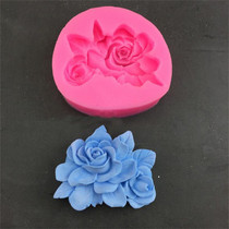 Silicone Handmade Mold Chocolate Epoxy Gypsum Fondant Mold(Gardenia)