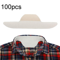 100pcs  Disposable Self-Adhesive Sweat Pads T-Shirt Neck Collar Hat Absorbent Sticker 25cm