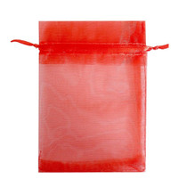 100pcs  Fruit Protection Bag Anti-insect and Anti-bird Net Bag 13 x 18cm(Red)