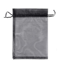 100pcs  Fruit Protection Bag Anti-insect and Anti-bird Net Bag 25 x 35cm(Black)