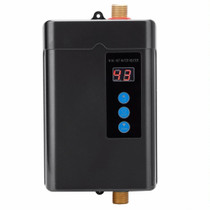 AU Plug 4000W Electric Water Heater With Remote Control Adjustable Temperate(Black)