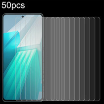 For vivo iQOO Neo8 Pro 50pcs 0.26mm 9H 2.5D Tempered Glass Film