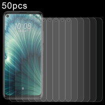 For HTC U23 Pro 50pcs 0.26mm 9H 2.5D Tempered Glass Film