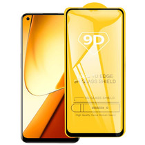 For Realme 11 9D Full Glue Full Screen Tempered Glass Film