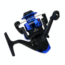 YUMOSHI JL200 Fishing Reel Without Line Plating Head Metal Movement Spinning Reel(Electroplated Blue)