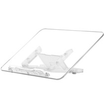 BG-2Y For iPad Tablet PC Angle Adjustable Transparent Acrylic Reading Bookshelf