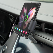 For Samsung Galaxy Z Fold4 / 3 S7 Dual Coil Car Phone Holder Wireless Charger