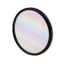 49mm+Rainbow Photography Brushed Widescreen Movie Special Effects Camera Filter