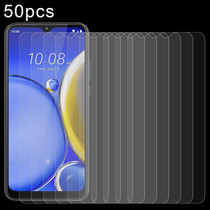 For HTC Wildfire E2 Play 50pcs 0.26mm 9H 2.5D Tempered Glass Film