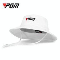 PGM MZ059 Golf Hat Men Sunshade Outdoor Fisherman Hat(White)