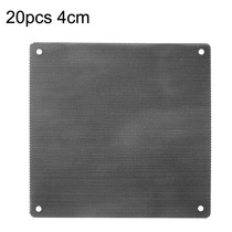 20pcs 4cm Chassis Fan PVC Dust Filter Dust Filter