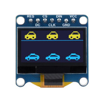 Waveshare 0.96 inch OLED Display Module, 12864 Resolution, SPI / I2C Communication(C Yellow Blue)