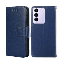 For vivo S16E Crystal Texture Leather Phone Case(Royal Blue)