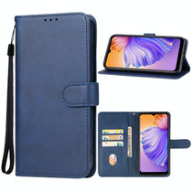 For DOOGEE N50 Leather Phone Case(Blue)