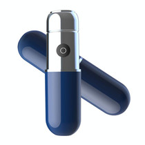 Portable USB Rechargeable Washable Mini Shaver(Blue)