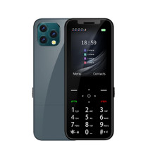 SERVO X4 Mini Mobile Phone, English Key, 2.4 inch, MTK6261D, 21 Keys, Support Bluetooth, FM, Magic Sound, Auto Call Record, Torch, Blacklist,GSM, Quad SIM (Blue)