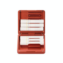For IQOS Series Aluminum Alloy Cigarette Case, Capacity:10 pcs(Orange)