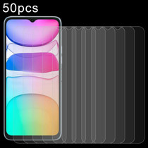 For UMIDIGI G2 50pcs 0.26mm 9H 2.5D Tempered Glass Film