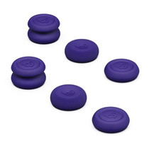 For Steam Deck Game Console Joystick Cap Set Anti-skid Combination Button Cap(Purple)