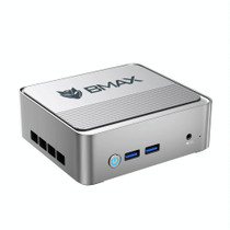 BMAX B3 Windows 11 Mini PC, 16GB+512GB, Intel Jasper Lake N5095, Support HDMI / RJ45 / TF Card, US Plug(Space Grey)