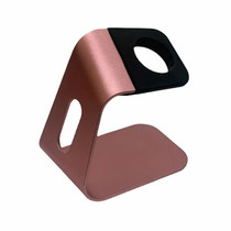 Z65 For Apple Watch Charging Stand Aluminum Alloy Desktop Display Stand(Rose Gold)