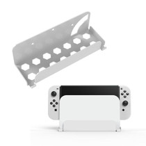 For Switch OLED Game Console JYS Wall Hanging Holder Bracket(White)