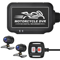 SE3 Dual AHD 1080P Waterproof HD Motorcycle DVR Without Screen, Support TF Card / Cycling Video / Parking Monitoring