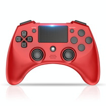 398 Bluetooth 5.0 Wireless Game Controller for PS4 / PC / Android(Red)