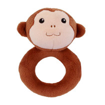 Baby Hand Rattles Toys Hand Grip Stick Newborn Soothing Toys,Style: Monkey