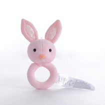 Baby Hand Rattles Toys Hand Grip Stick Newborn Soothing Toys,Style: Pink Rabbit