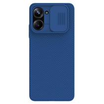 For Realme 10 Pro 5G NILLKIN Black Mirror Series Camshield PC Phone Case(Blue)