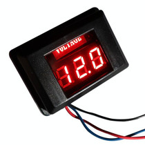 DES-2 Car Battery Voltage Meter DC LED Digital Display 12V Motorcycle RV Yacht Voltage Meter Detector(Red)
