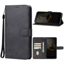 For Doogee S41 / S41 Pro Leather Phone Case(Black)