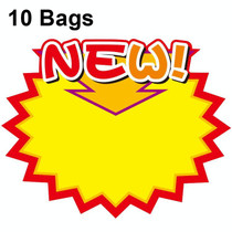 WM-012 10bags 25x19cm Explosion Sticker Product Price Tag Supermarket Price Label