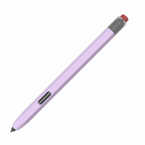 For Samsung Galaxy Tab S7 / S7+ / S8 / S8+ LOVE MEI Soft Silicone Stylus Pen Protective Case(Purple)