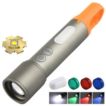 Type-C Rechargeable LED Telescopic Zoom Mini Flashlight(SD26601)