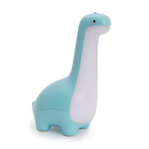 Dinosaur Night Light USB Rechargeable Sleeping Companion Ambient Warm Light(Blue)