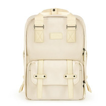 CADeN Multifunctional Photography Shoulders Digital Bag Portable Camera Backpack, Size:28.5 x 14 x 42cm(Beige)