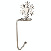 Christmas Decorative Hook Cartoon Christmas Hanger, Spec: Silver Snowflake