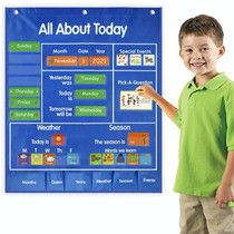 Daily Events Calendar Hanging Bag Early Education Hanging Bag
