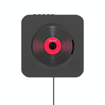 Kecag KC-808 6W Wall Mounted Bluetooth CD Player(Black)