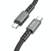 hoco X85 60W USB-C / Type-C to USB-C / Type-C Strength Charging Data CableLength1m(Black)
