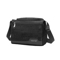 Tigernu T-S8186 Waterproof Leisure Sports Shoulder Bag Men Messenger Waist Bag(Black)
